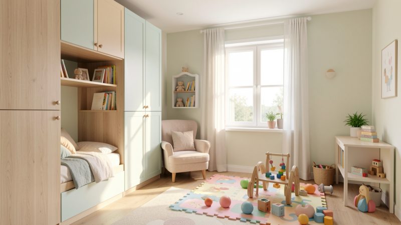 Comment aménager une chambre enfant évolutive sans refaire toute la pièce