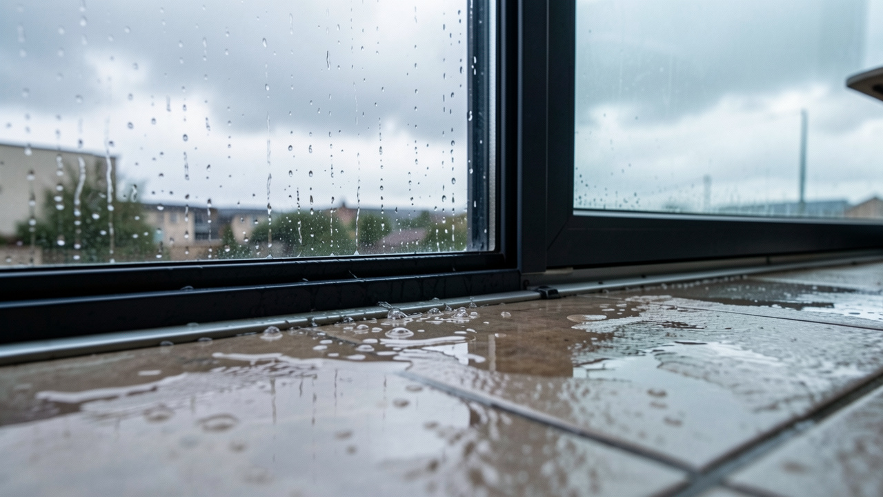 Pourquoi l’eau rentre-t-elle sous ma porte-fenêtre de terrasse ?